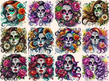 La Catrina Clipart Catrina Designs - Wonders Artist