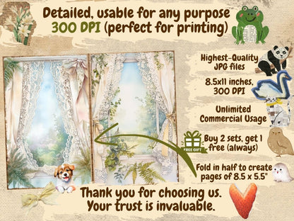 Lace Patterns & Textures Journal Pages (P2) Antique Lace Pages - Wonders Artist