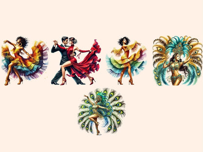 Latin Dancers Clipart bachata clipart - Wonders Artist