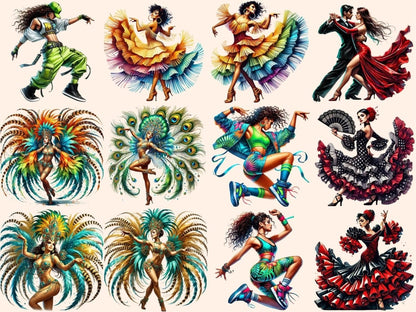 Latin Dancers Clipart bachata clipart - Wonders Artist