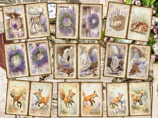 Lavender Whispers Journal Pages (P4)