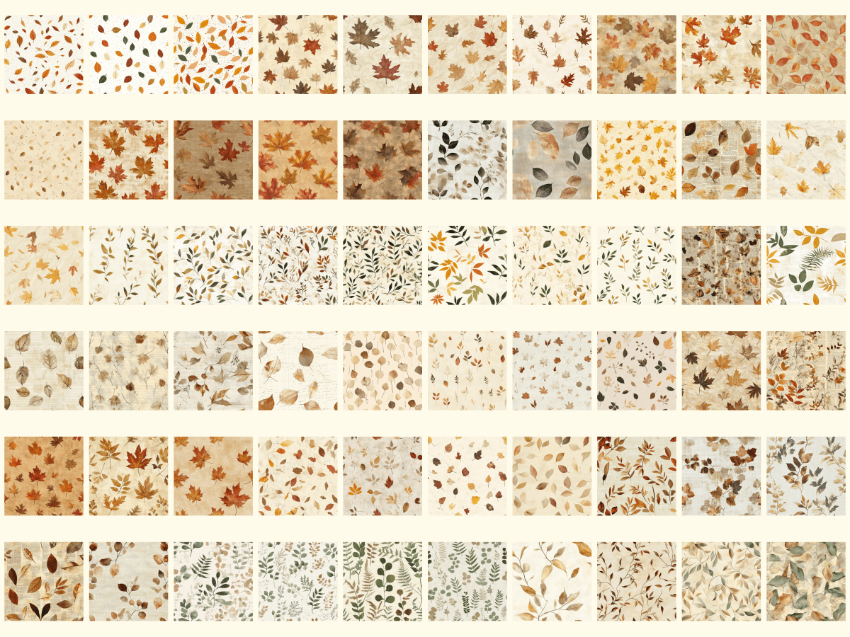 Leaf Press Digital Paper All Bundles Backgrounds Digital Paper - WondersArtist