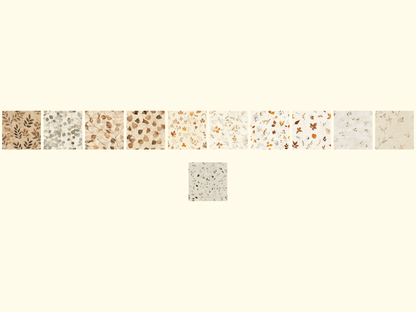 Leaf Press Digital Paper All Bundles Backgrounds Digital Paper - WondersArtist