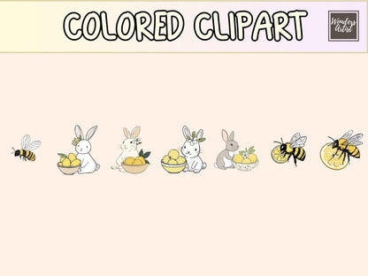 Lemon Love Cardmaking Clipart cardmaking clipart - Wonders Artist