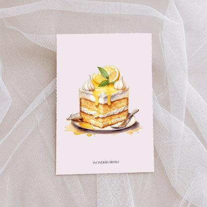 Lemons Watercolor Clipart fruit clipart - Wonders Artist