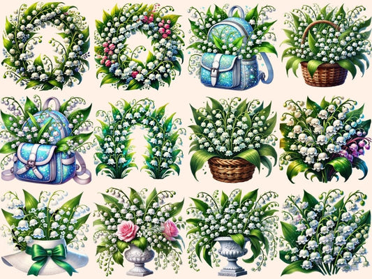 Lily of the Valley Clipart