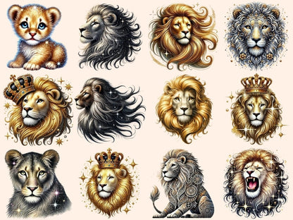 Lions Clipart Baby Lion Art - Wonders Artist