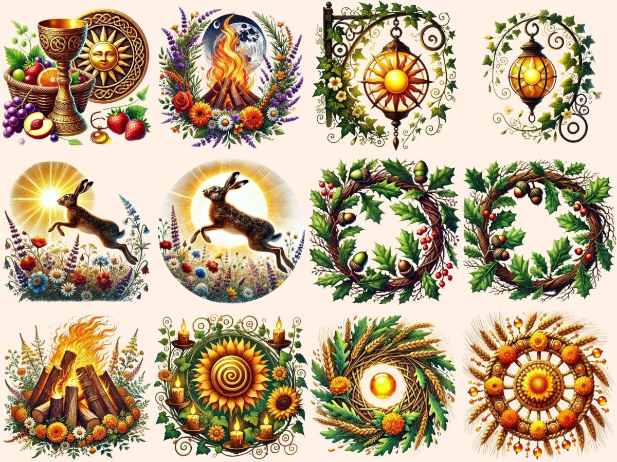 Litha Clipart litha altar art - Wonders Artist