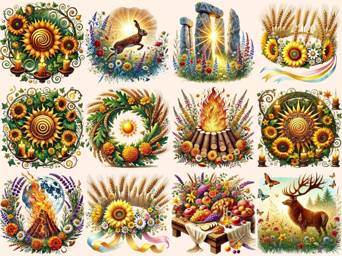 Litha Clipart litha altar art - Wonders Artist