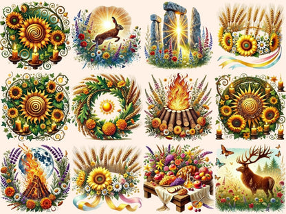 Litha Clipart litha altar art - Wonders Artist