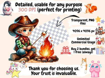 Little Cowboy Clipart Country Boy PNG - Wonders Artist