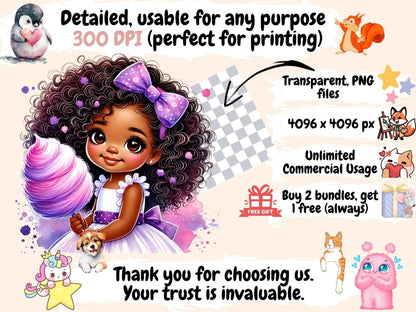 Little Girls (P2) Clipart african girl png - Wonders Artist