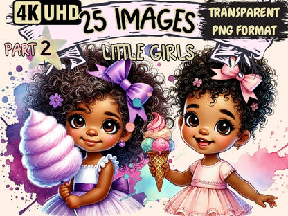 Little Girls (P2) Clipart african girl png - Wonders Artist