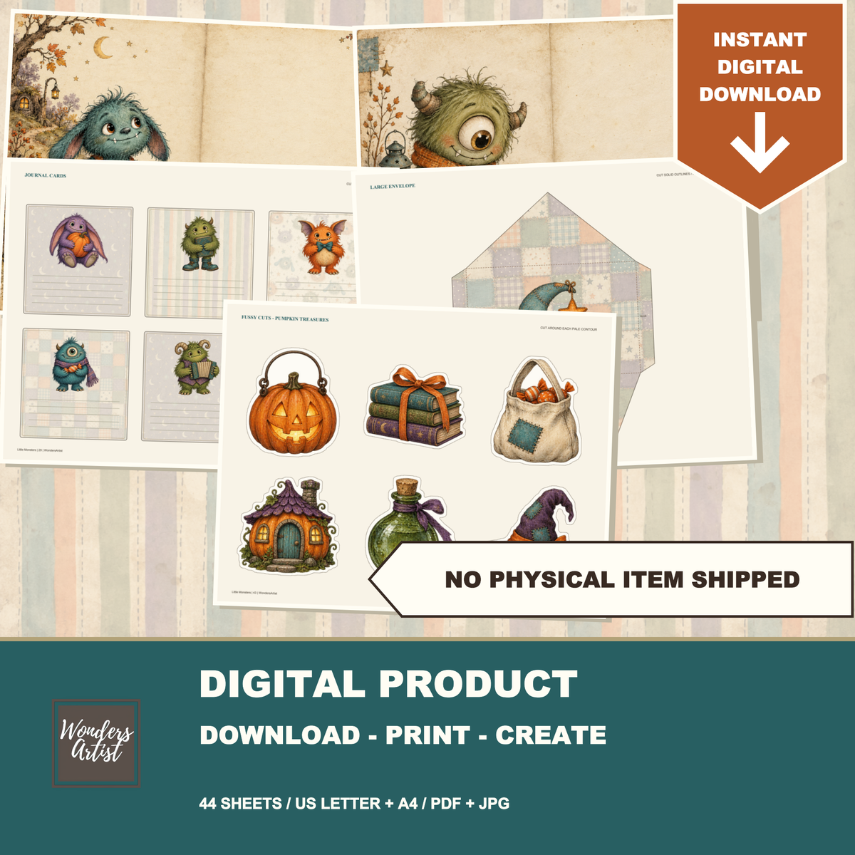 Little Monsters Journal Kit — listing image 10