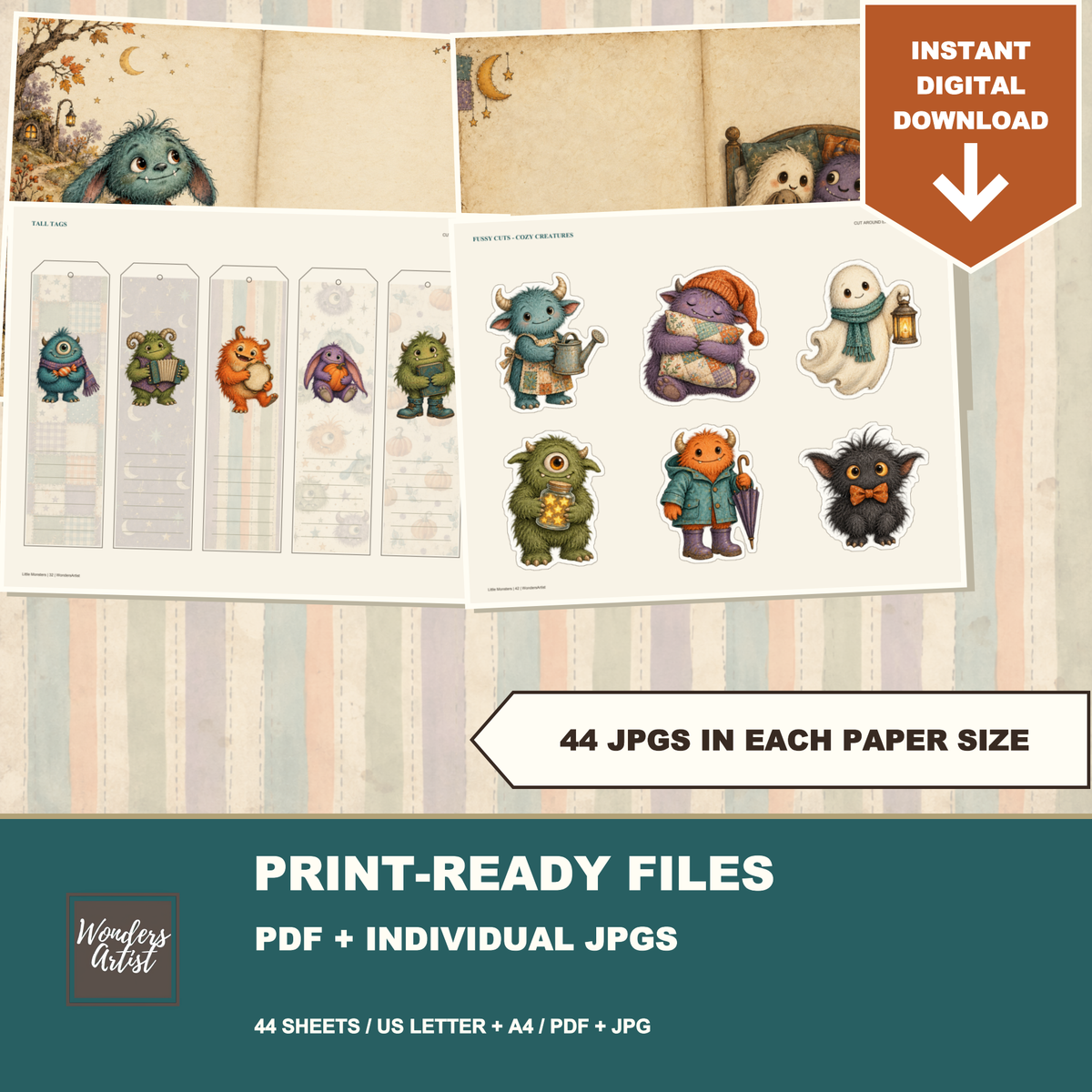 Little Monsters Journal Kit — listing image 8