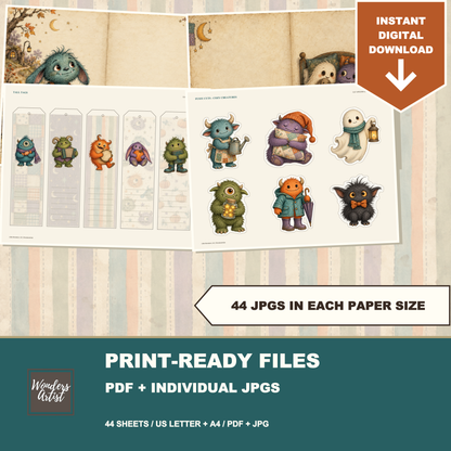 Little Monsters Journal Kit — listing image 8