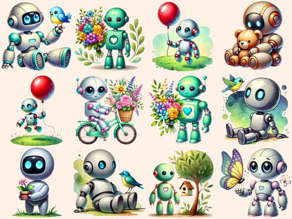 Little Robots Clipart little robot clipart - Wonders Artist