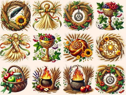 Lughnasadh Clipart autumn decor - Wonders Artist