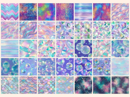 Luminous Sparkle Seamless Digital Paper Bright Sparkle Paper - Wonders Artist