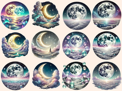 Lunar Landscapes Clipart alien landscape art - Wonders Artist