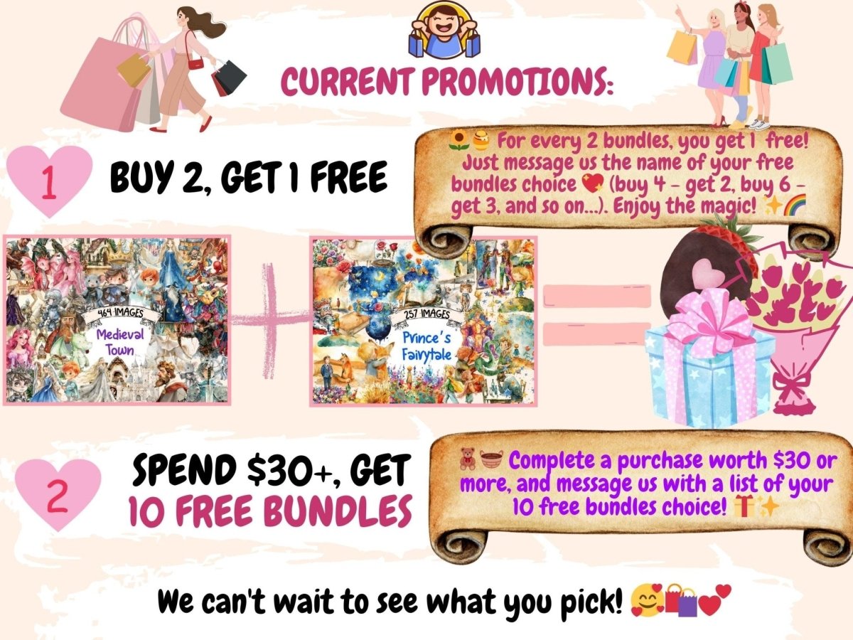 Magical Fairies Watercolor Clipart Enchanted Clipart - Wonders Artist