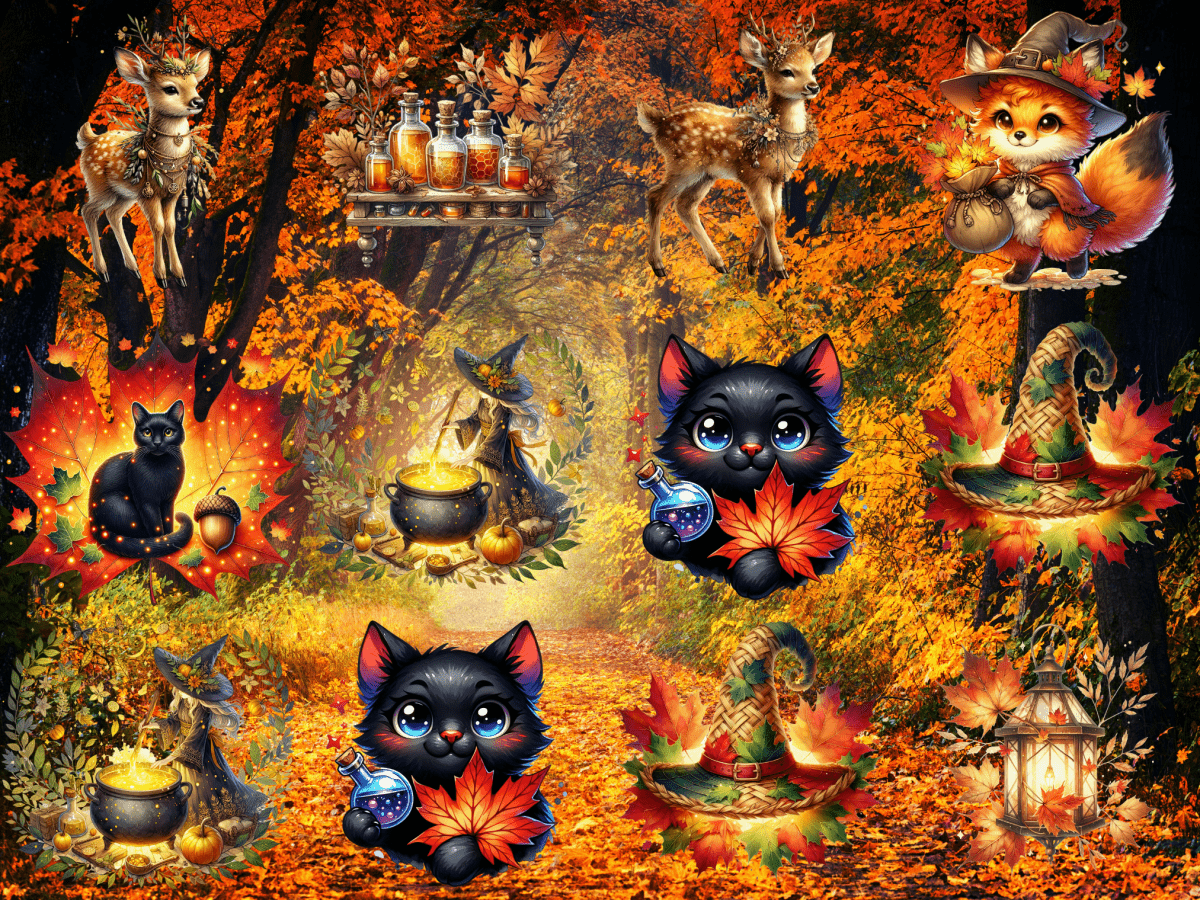 Clipart Mistyków z Maplewood (EDYCJA LIMITOWANA) image 5