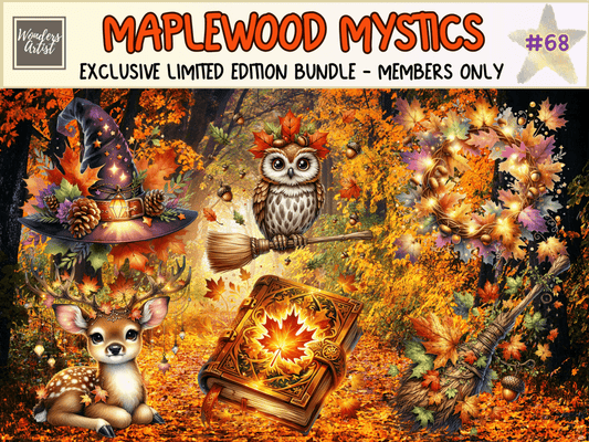 Maplewood Mystics Clipart (LIMITED EDITION) all - access - bundle new bundles all new mini - WondersArtist