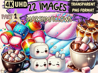Marshmallows Clipart Candy Marshmallows - Wonders Artist
