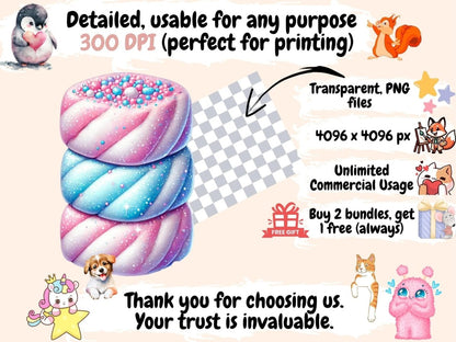 Marshmallows Clipart Candy Marshmallows - Wonders Artist