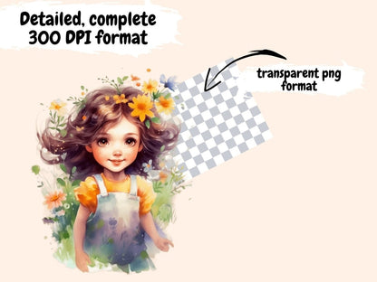 Meadow Flowers Watercolor Clipart california flower - Wonders Artist