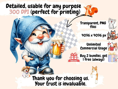 Mechanic Gnomes Clipart auto gnome clip - Wonders Artist