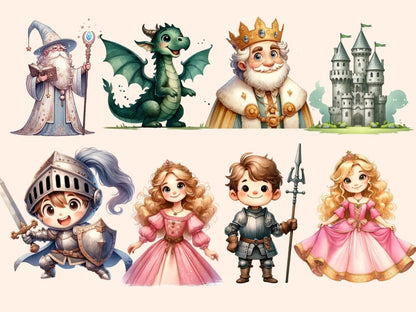 Medieval Clipart castle clipart - Wonders Artist
