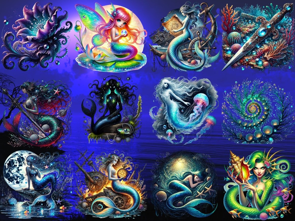 Klipart Měsíční doupě mořské panny (LIMITOVANÁ EDICE) image 4