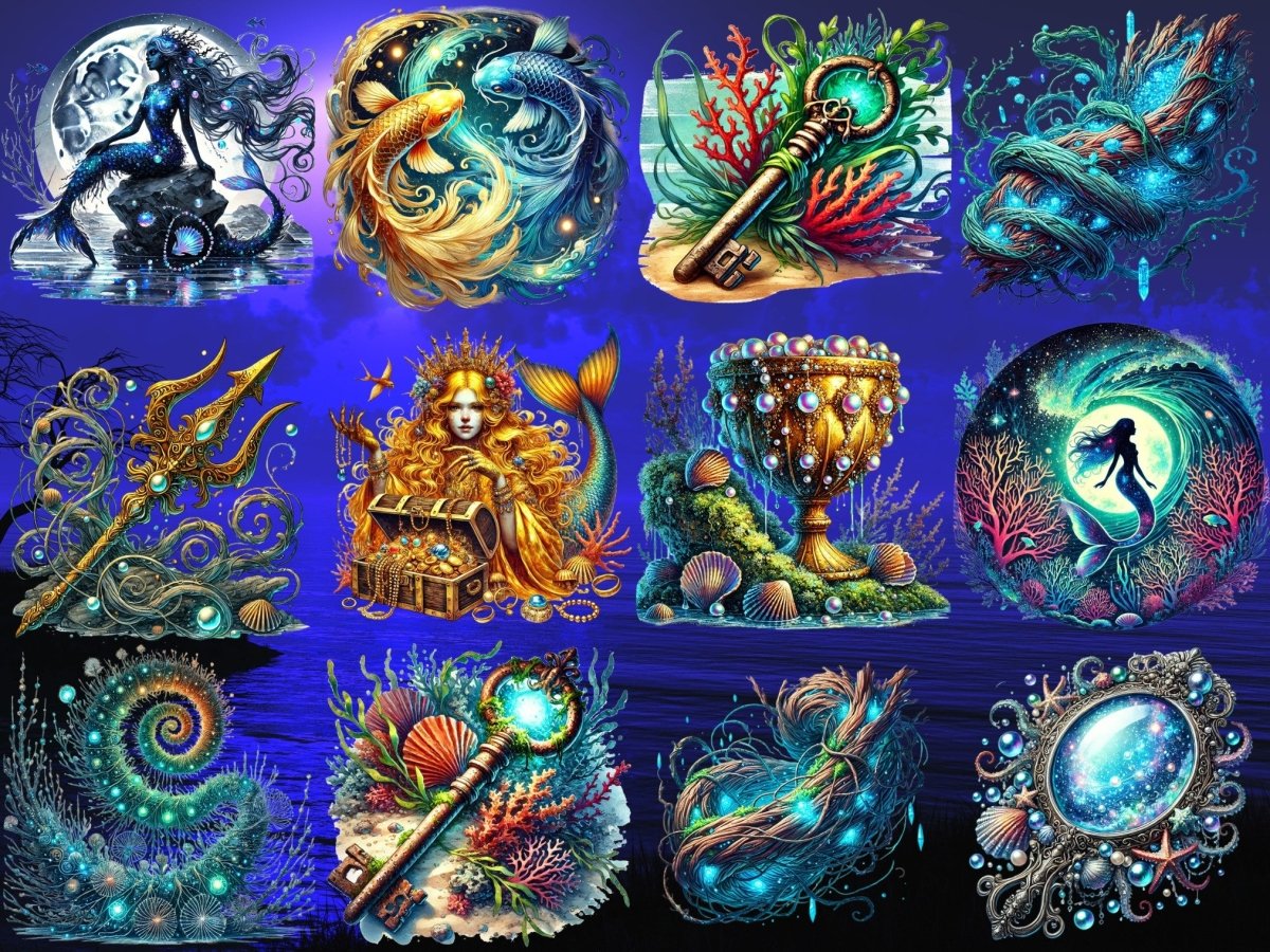 Klipart Měsíční doupě mořské panny (LIMITOVANÁ EDICE) image 5