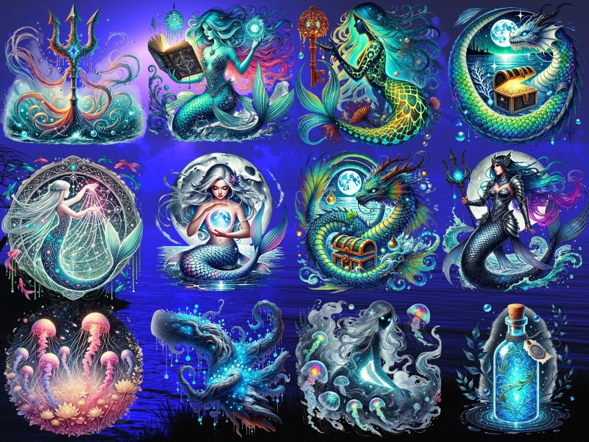 Klipart Měsíční doupě mořské panny (LIMITOVANÁ EDICE) image 2