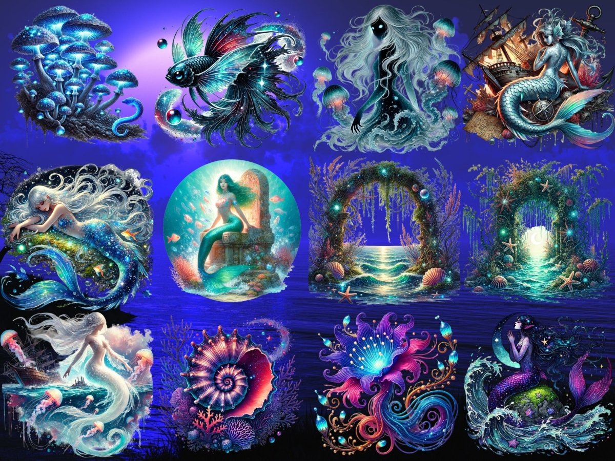 Klipart Měsíční doupě mořské panny (LIMITOVANÁ EDICE) image 3