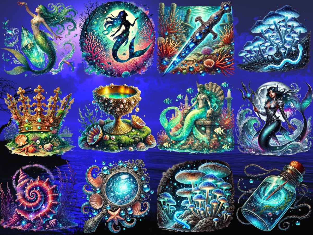 Klipart Měsíční doupě mořské panny (LIMITOVANÁ EDICE) image 6