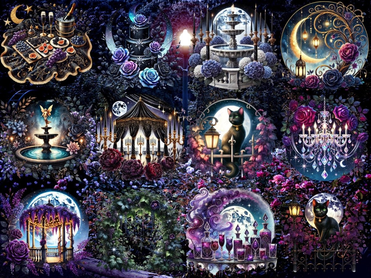 Clipart Půlnoční zahradní párty (LIMITOVANÁ EDICE) image 2