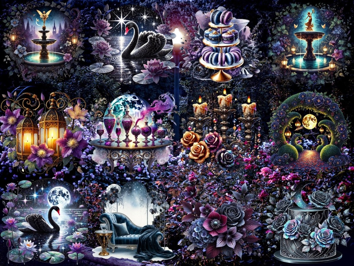 Clipart Půlnoční zahradní párty (LIMITOVANÁ EDICE) image 6