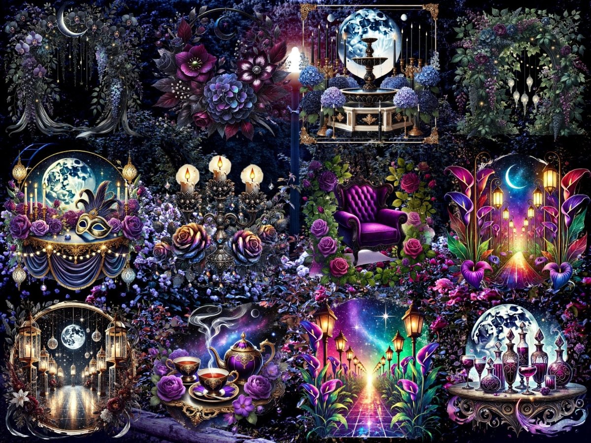 Clipart Půlnoční zahradní párty (LIMITOVANÁ EDICE) image 3