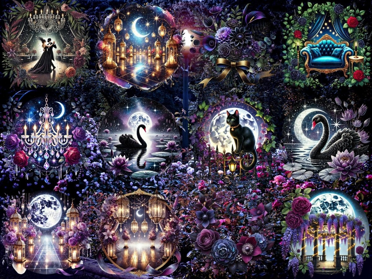 Clipart Půlnoční zahradní párty (LIMITOVANÁ EDICE) image 7