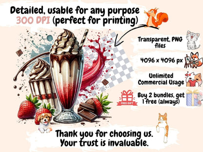 Milkshakes Clipart Cute milkshake art - Wonders Artist
