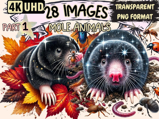 Mole Animals Clipart burrowing animals - Wonders Artist
