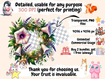 Moonflowers Clipart Botanical Moonflower - Wonders Artist