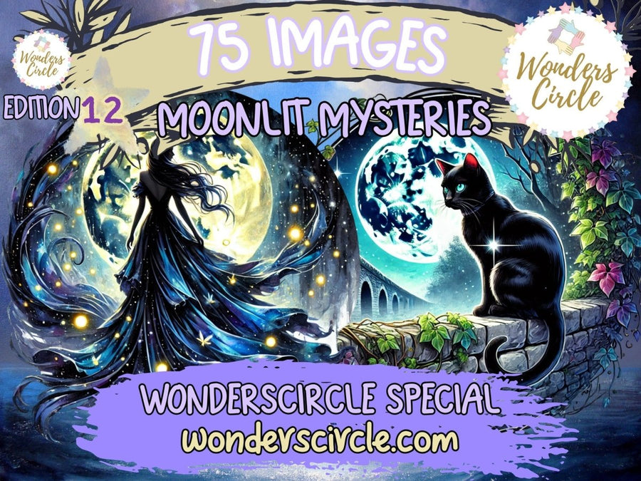 Moonlit Mysteries Clipart (LIMITED EDITION)