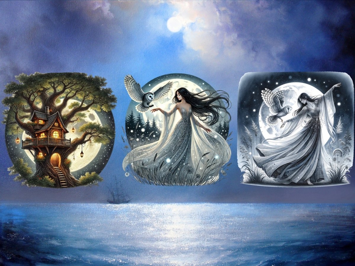 Moonlit Mysteries Clipart (BEPERKTE EDITIE) image 8