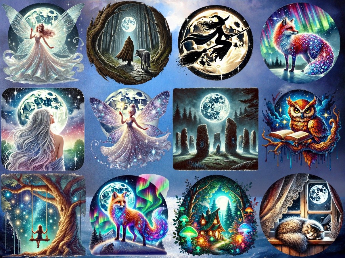 Moonlit Mysteries Clipart (BEPERKTE EDITIE) image 5