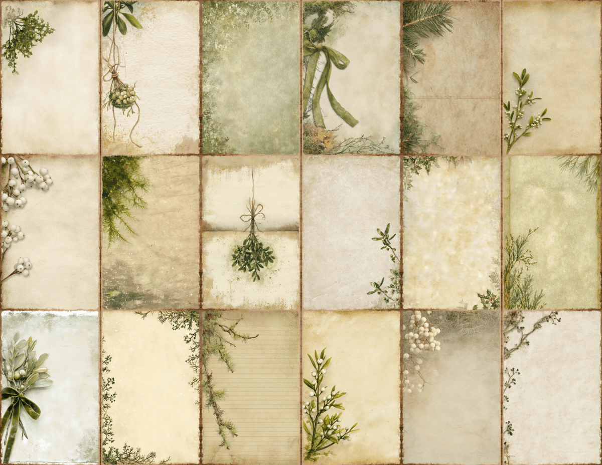 Moss & Mistletoe Journal Pages All Bundles Journal Pages new bundles all - WondersArtist