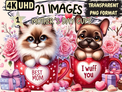 Mother's Day Cups Clipart beautiful cup png - Wonders Artist