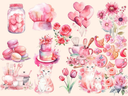 Mother's Day Watercolor Clipart mom clipart - Wonders Artist